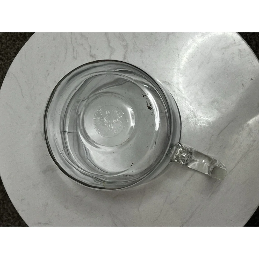 Vintage Pyrex Glass Percolator  Flameware 9‎ Cup  Coffee Pot Maker MCM Kitchen